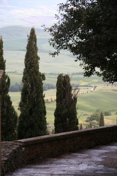 Vista desde Pienza