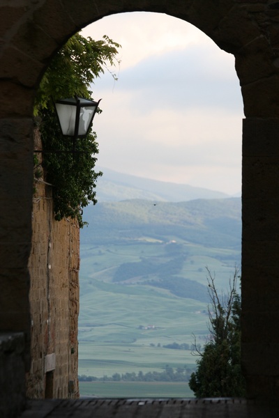 Portal al Valle de Orcia