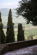 Vista desde Pienza