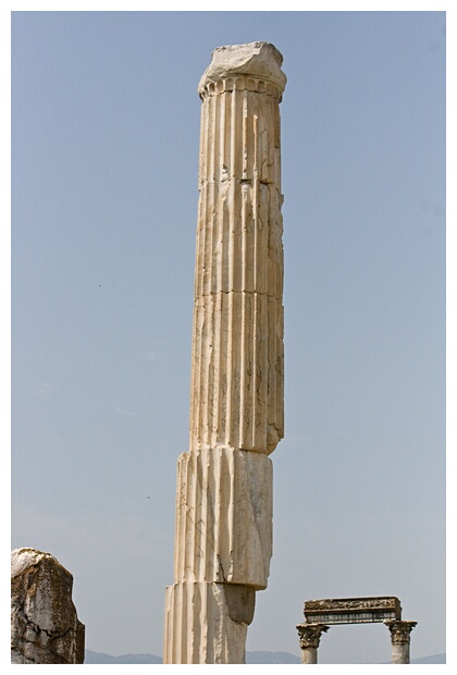 Re-erected Column