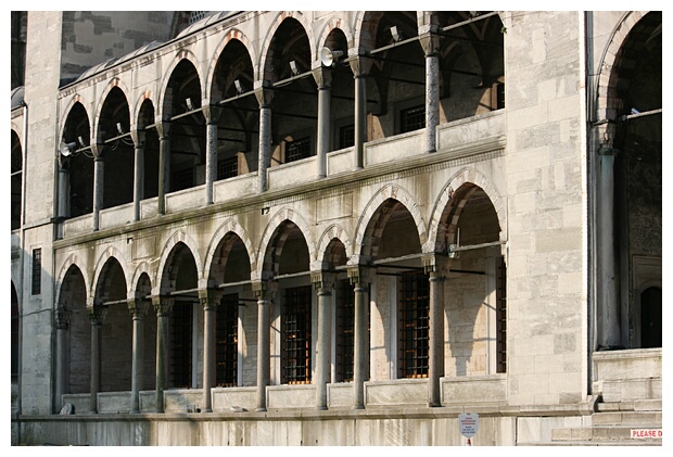 Blue Mosque Archs