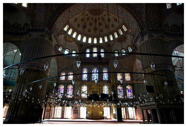 Inside Blue Mosque