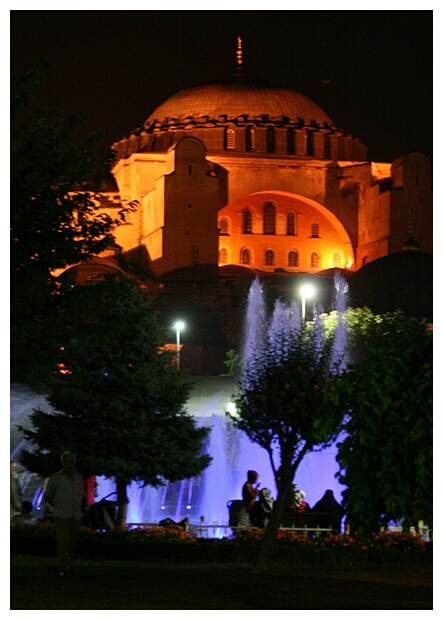 Ayasofya at Night