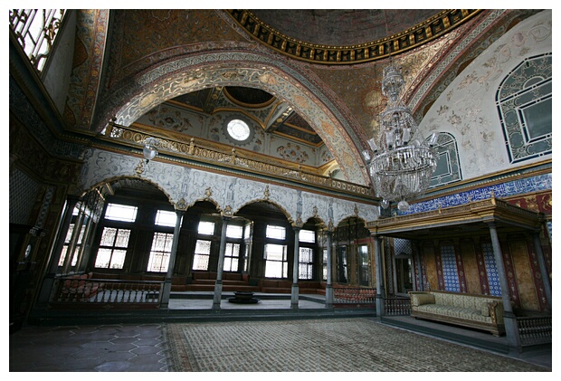 Topkapi Imperial Hall.