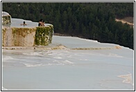 Enjoying Travertine Pools