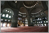 Inside Blue Mosque