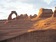 Sunset at Delicate Arch